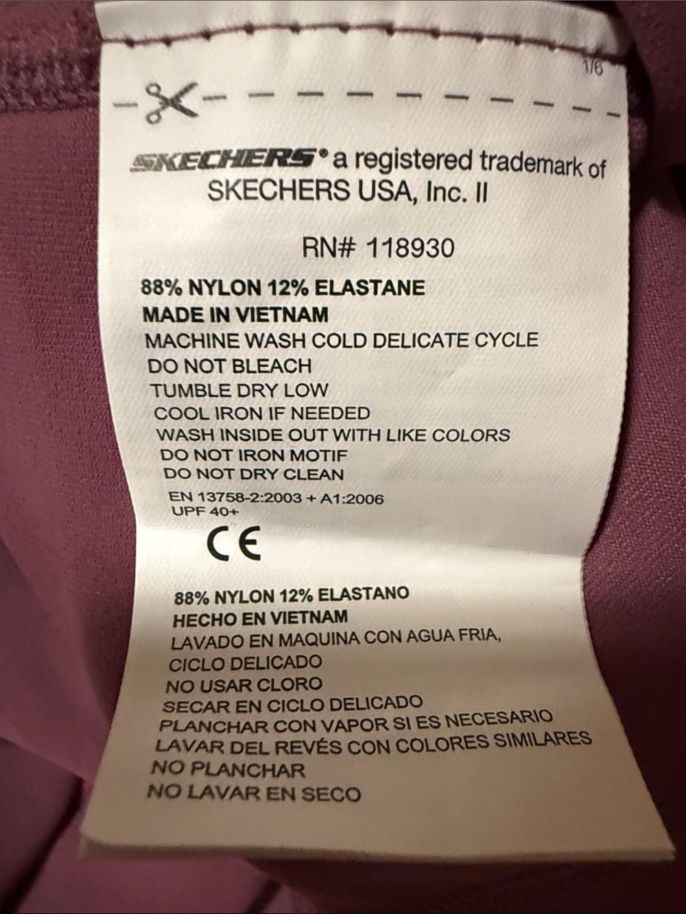 Skechers Mauve Active Jogger Pants - Picture 3 of 7